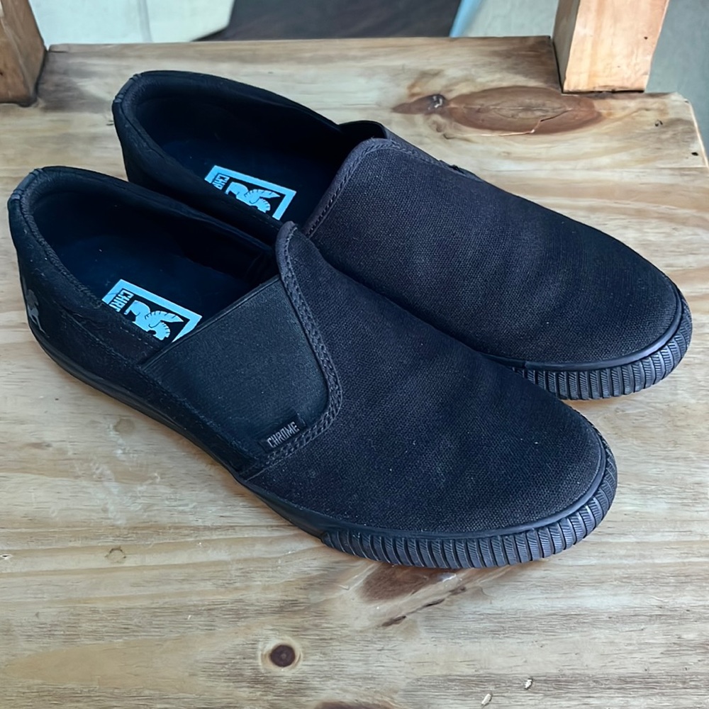 Chrome Dina 2.0 slip ons